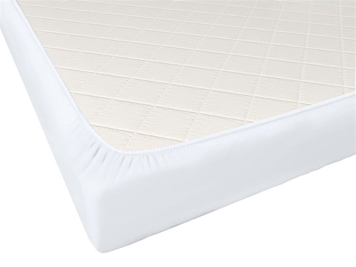 Простыня на резинке "White" - фото 143513