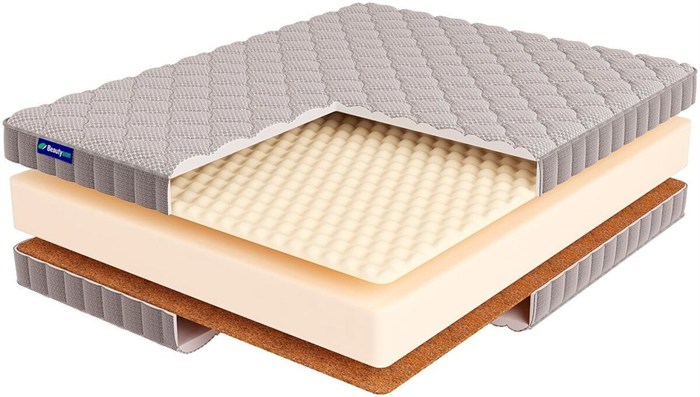 Свернутый беспружинный матрас "Roll Foam 14 Massage Cocos" - фото 148932