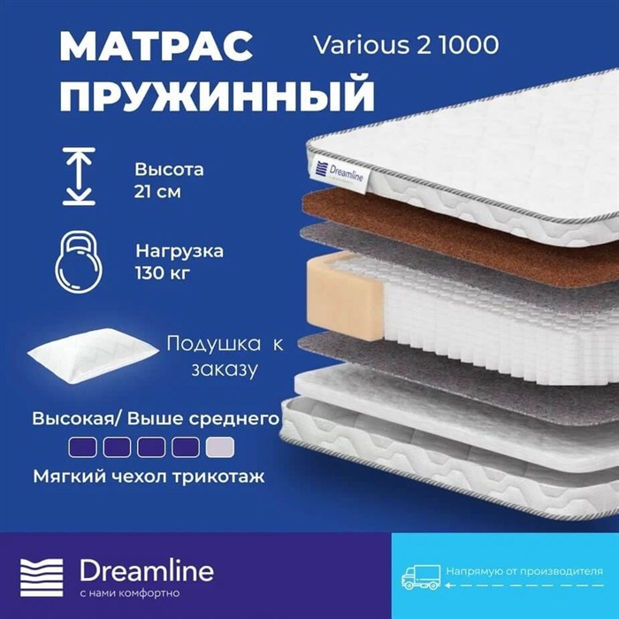 Матрас "Various 2 1000" - фото 175518