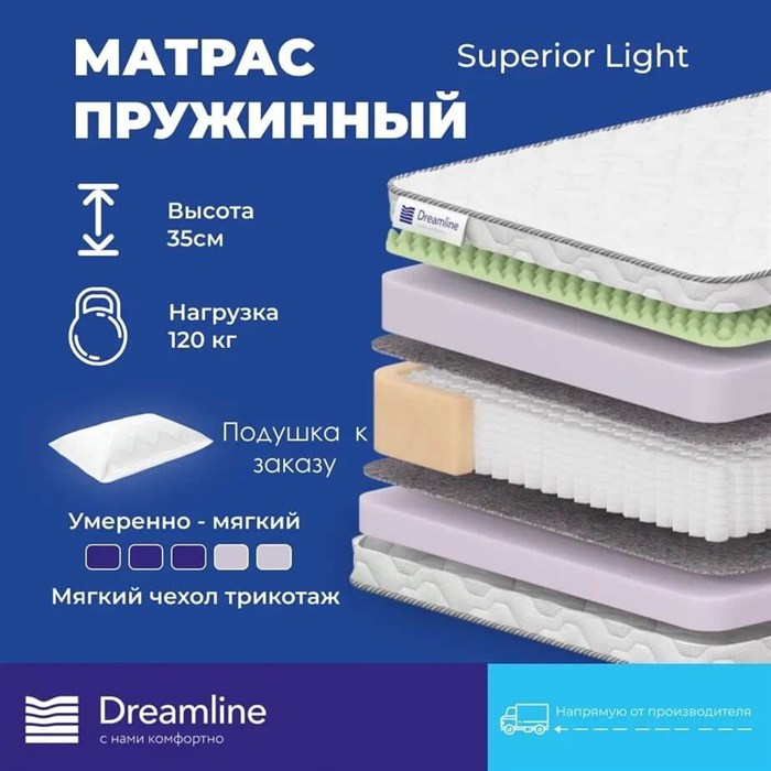 Матрас "Superior Light" - фото 175632