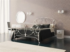 {{photo.Alt || photo.Description || 'Металлическая кровать "Ariana" две спинки, белая'}}
