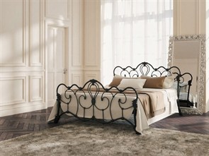 {{photo.Alt || photo.Description || 'Металлическая кровать "Michelle" две спинки, черная'}}