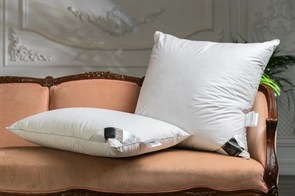 Импортная швейцарская подушка "Trois Couronnes Royal Wild Duck Down Soft"