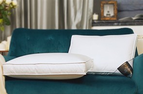 Импортная швейцарская подушка "Trois Couronnes Lotus Lux Normal"