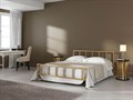 Металлическая кровать "Loft 1" две спинки - фото 122699