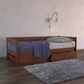 Кровать "Тахта с выкатными ящиками" (Бук) - фото 145702