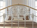 Металлическая кровать "Camelot" две спинки - фото 146595