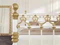 Металлическая кровать "Британи (Britаny)" две спинки - фото 146767