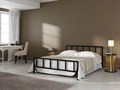 Металлическая кровать "Loft 1" две спинки - фото 151774