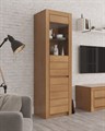 Шкаф для гостинной "Мальмо" 1-но створчатый (Ясень) - фото 153939