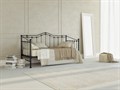 Металлический диван "Kari" черный - фото 154554