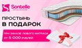 Простыня в подарок при заказе матраса от 5000 руб (товары Промтекс-Ориент, Sontelle, Agreen, Sportletica)  (акция закончилась) - фото 171922