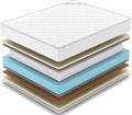 Вакуумный пружинный матрас "Classic Middle Memo Soft Plus S1000" - фото 183091